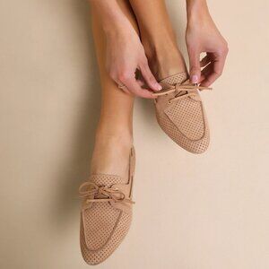Dolce Vita Lakin Bamboo Nubuck Leather Loafers